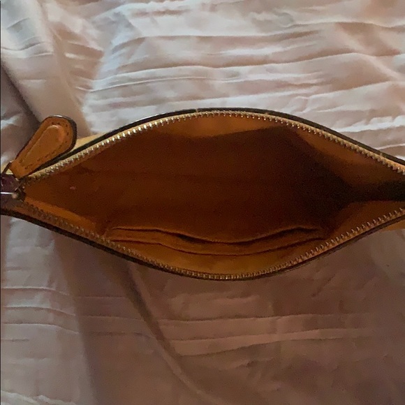 Coach Yellow Wristlet - Picture 4 of 5